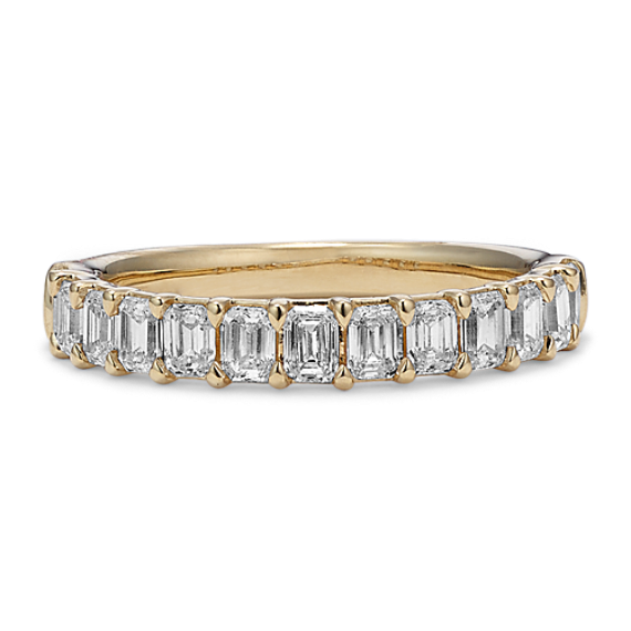 Emerald Cut 1 tcw Lab-Grown Diamond Band