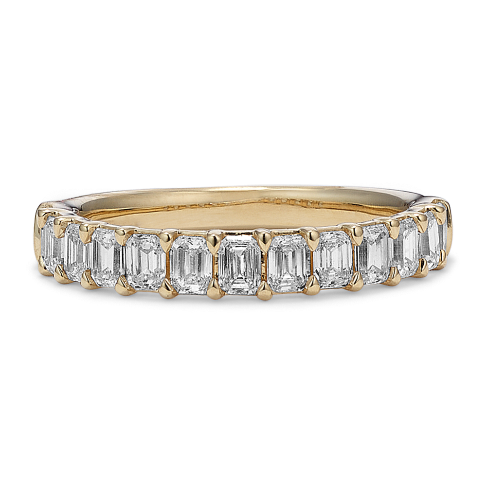 Emerald Cut 1 tcw Lab-Grown Diamond Band