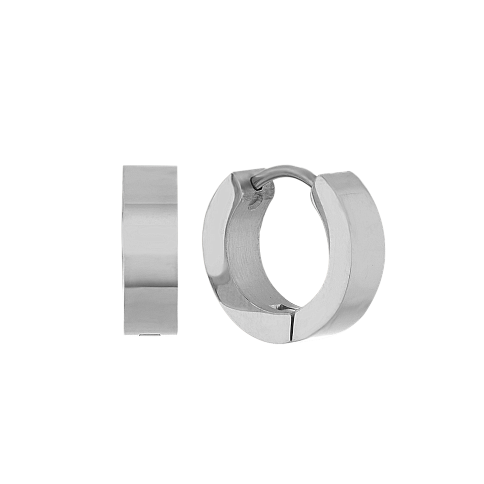 Stainless Steel Hoop Earrings