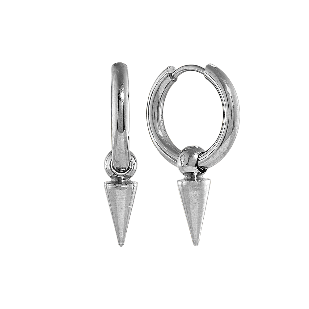 Earring Back Support, T-Shaped, Stainless Steel, T-Backs