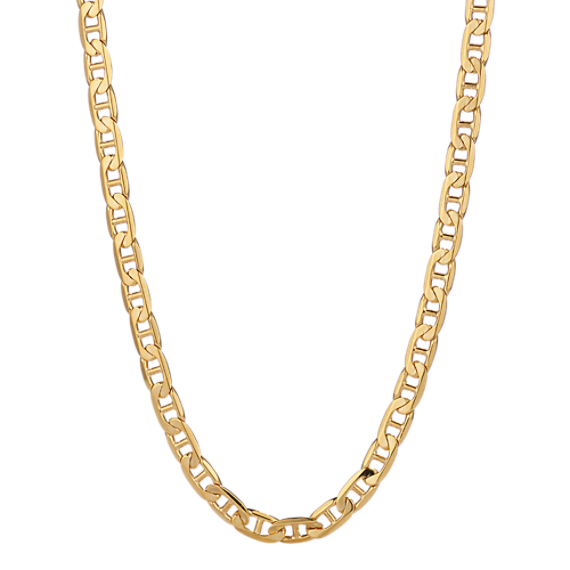 20'' 14K Yellow Gold Mariner Chain (3.7mm)