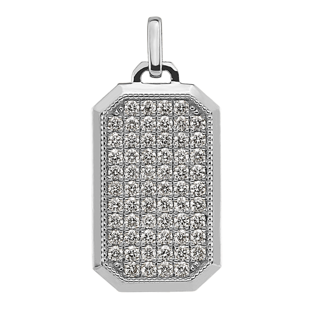 Vega Diamond Dog Tag Charm