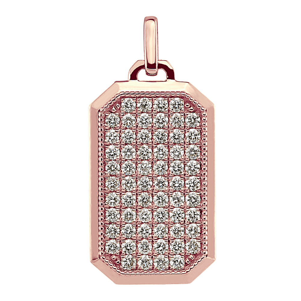 Vega Diamond Dog Tag Charm