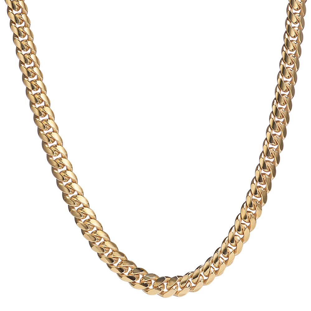 22in 14K Gold Vermeil Miami Cuban Chain (5.3mm) | Shane Co.