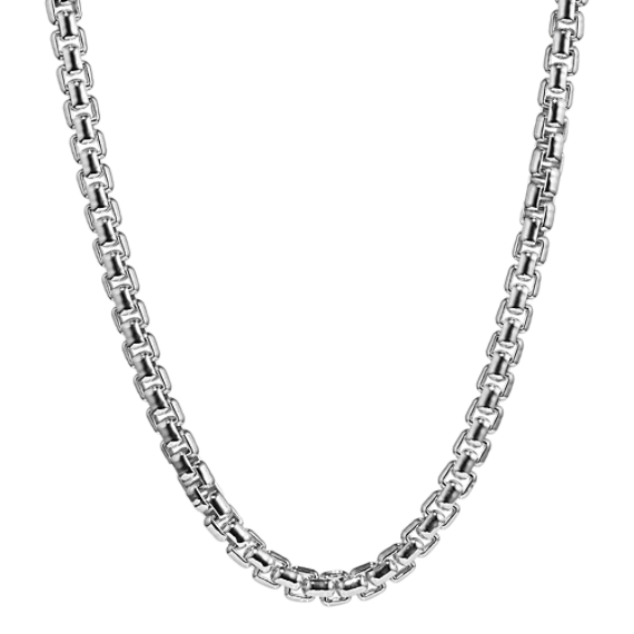 22'' Sterling Silver Box Chain (4mm)