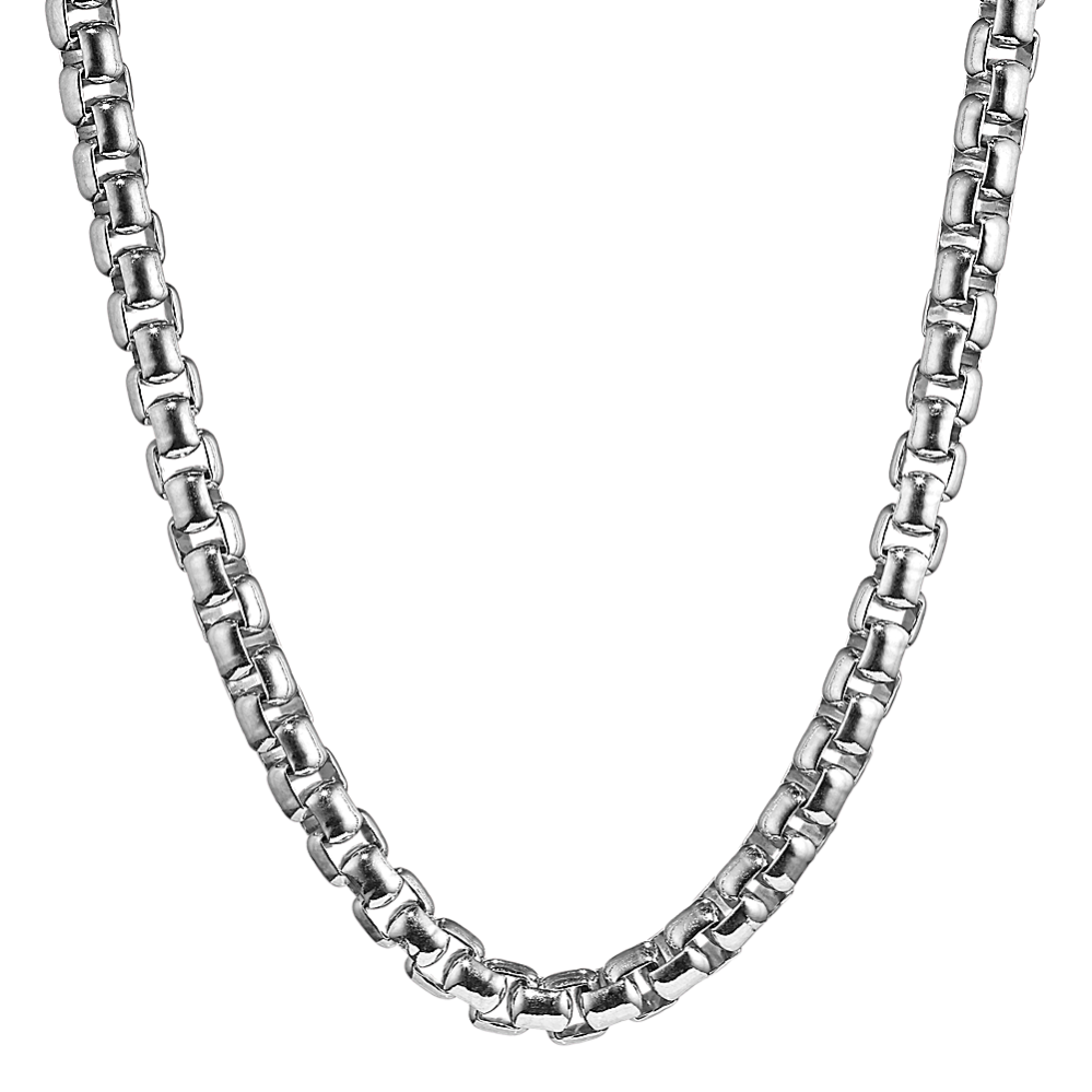 24'' Sterling Silver Box Chain (5.3mm)