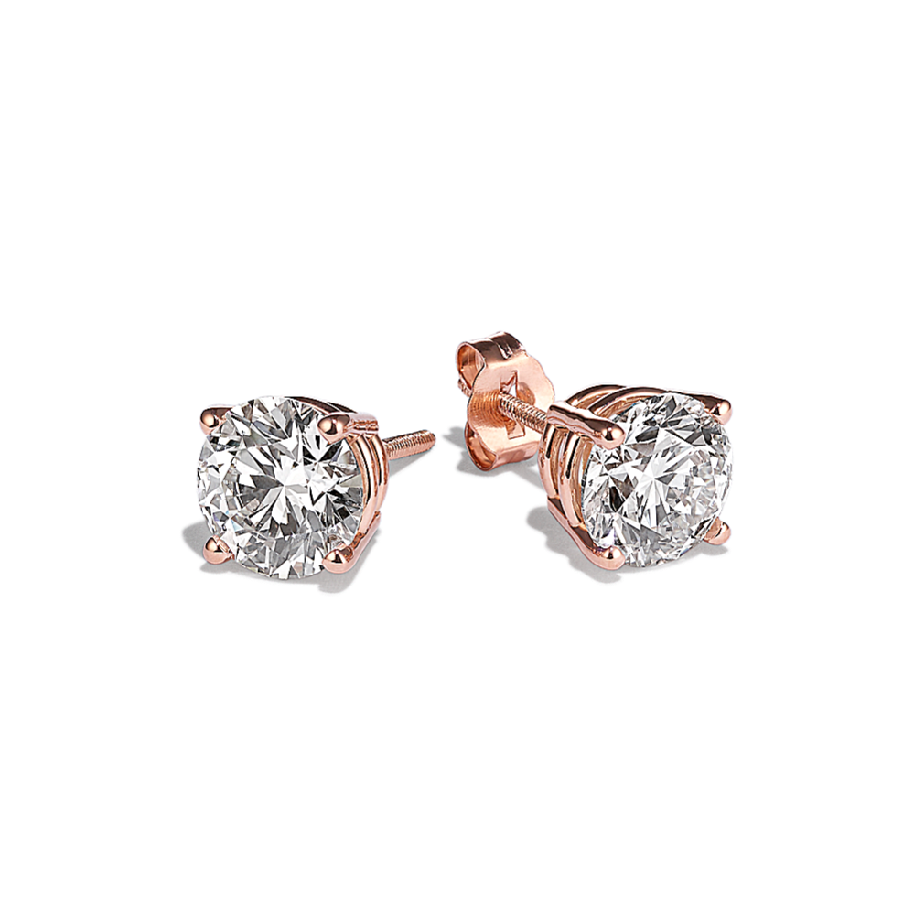 4 tcw Lab-Grown Diamond Studs