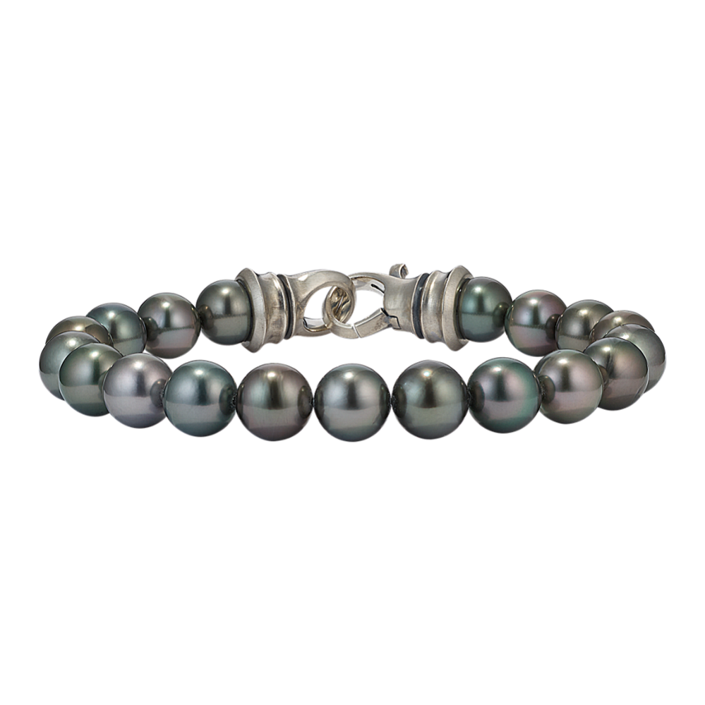 Orpheus Cultured Tahitian Pearl Bracelet (8'')