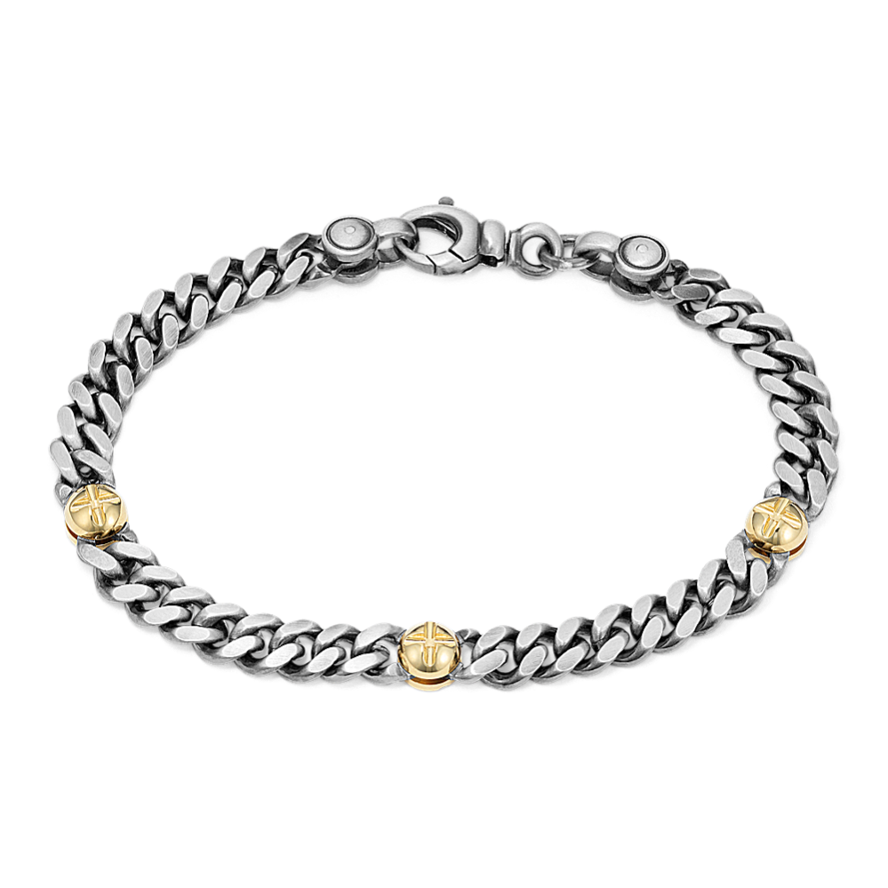 Riveted Miami Cuban Chain Bracelet