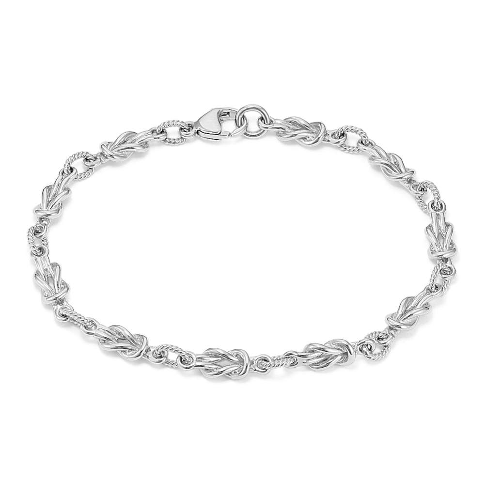 Sailor's Knot Sterling Silver Bracelet