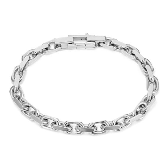 8.5'' Diamond-Cut Cable Chain Bracelet (6.7mm)