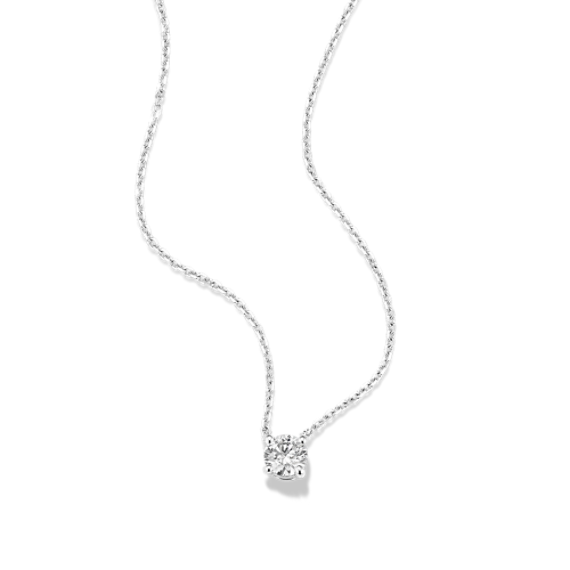 Round 1/3 ctw Lab-Grown Diamond Pendant