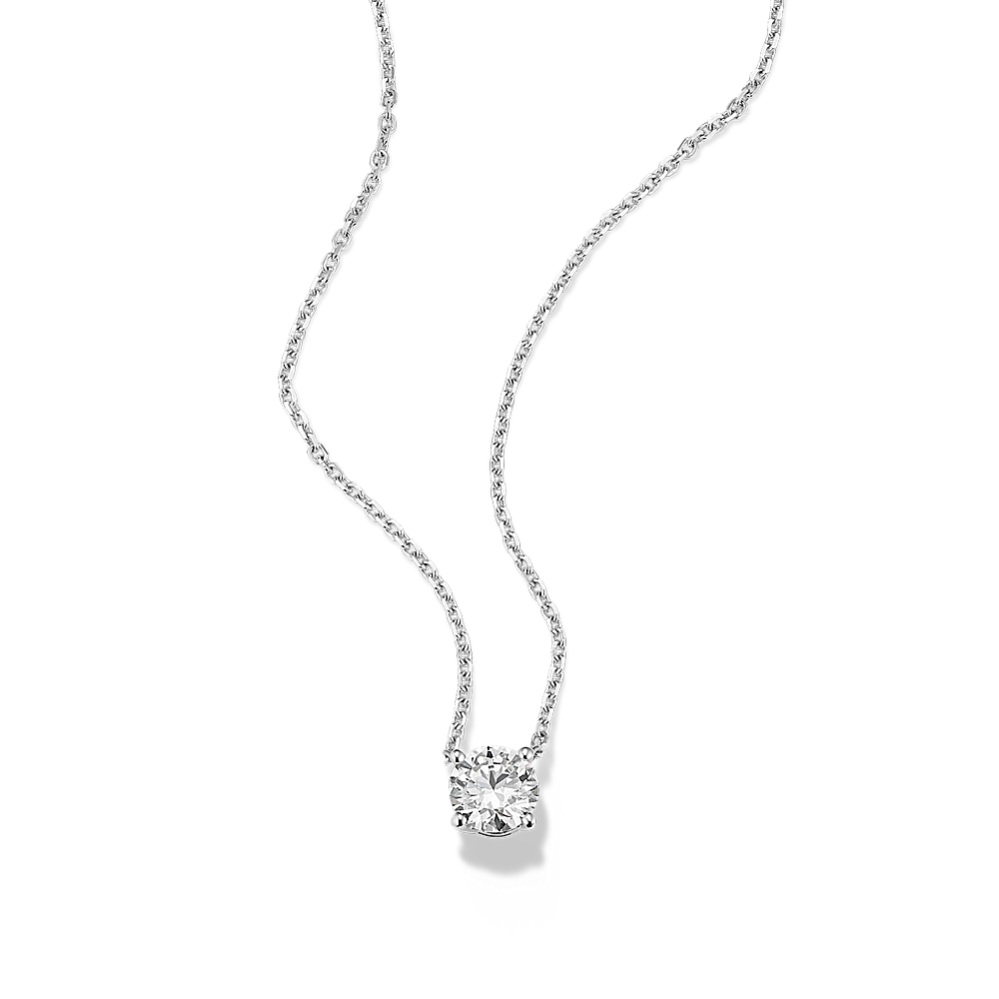 Round 1/2 ctw Lab-Grown Diamond Pendant