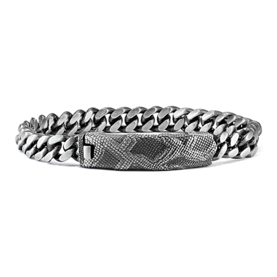 Cobra Sterling Silver Miami Cuban Chain Bracelet
