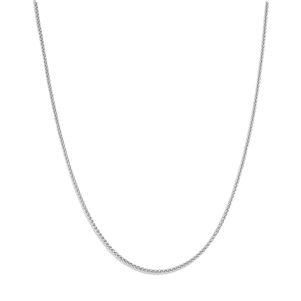 20'' Sterling Silver Wheat Chain (1mm)