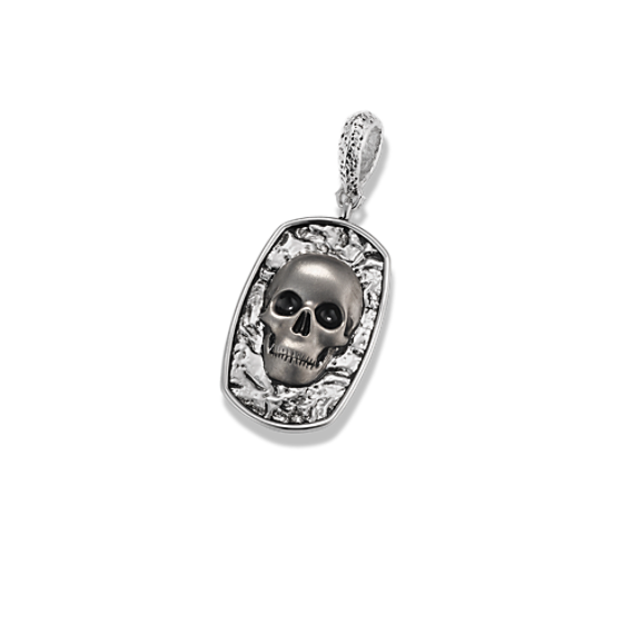 Sterling Silver Skull Charm