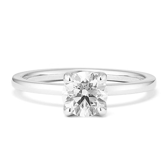 1 ct Lab-Grown Diamond Tulip Engagement Ring