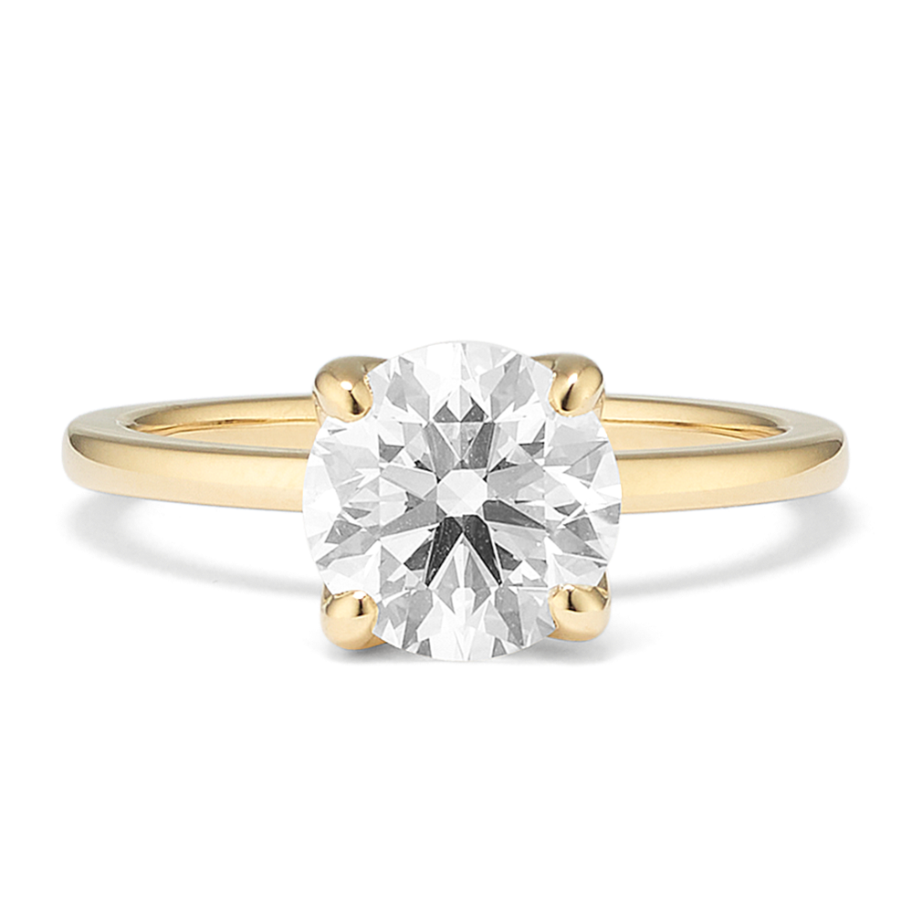 2 ct Lab-Grown Diamond Tulip Engagement Ring