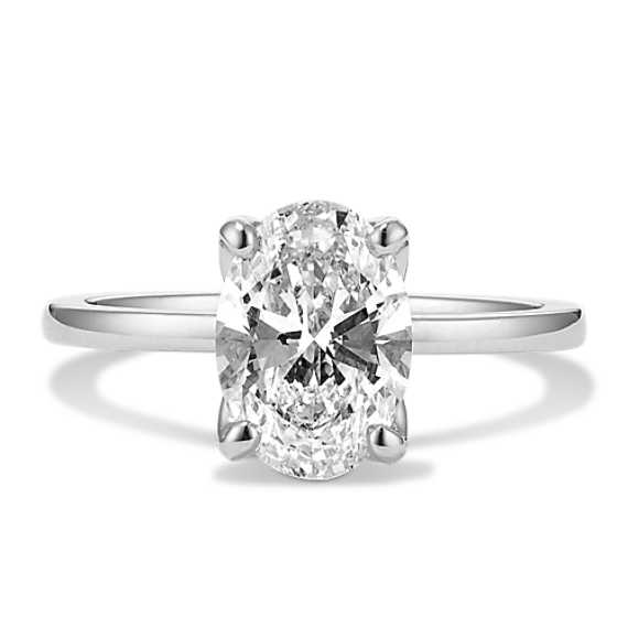 2 ct Lab-Grown Diamond Tulip Engagement Ring