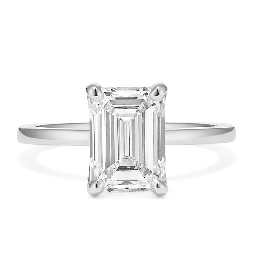 3 ct Lab-Grown Diamond Tulip Engagement Ring