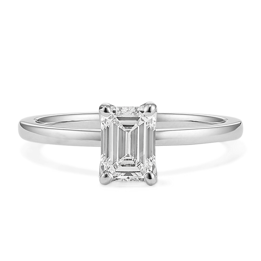 1 ct Lab-Grown Diamond Tulip Engagement Ring