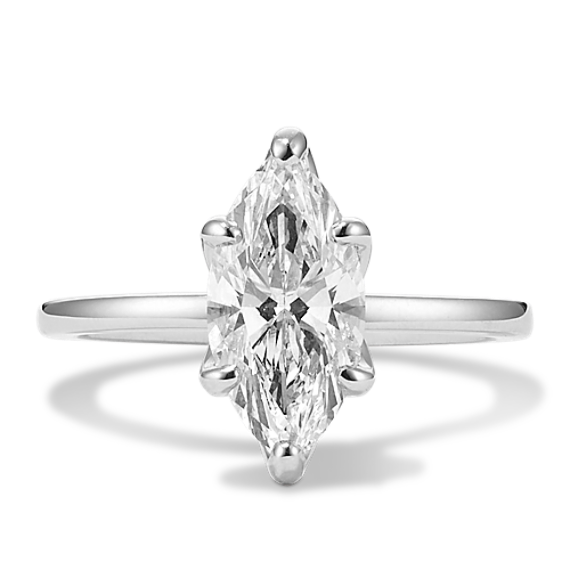 2 ct Lab-Grown Diamond Tulip Engagement Ring