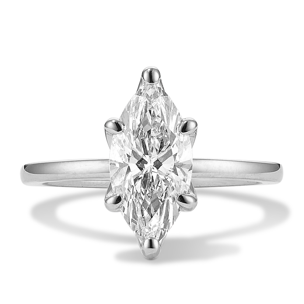 2 ct Lab-Grown Diamond Tulip Engagement Ring