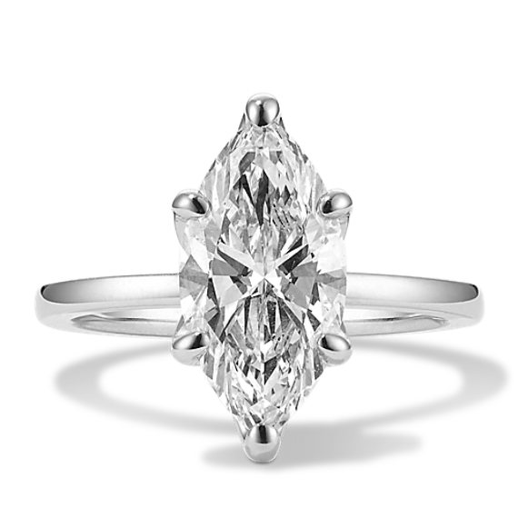 3 ct Lab-Grown Diamond Tulip Engagement Ring