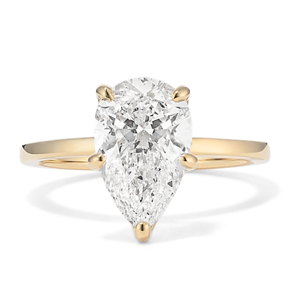 3 ct Lab-Grown Diamond Tulip Engagement Ring