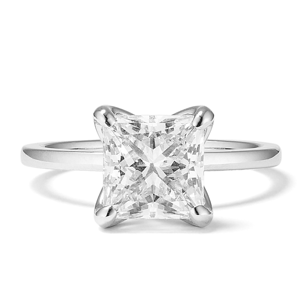 3 ct Lab-Grown Diamond Tulip Engagement Ring