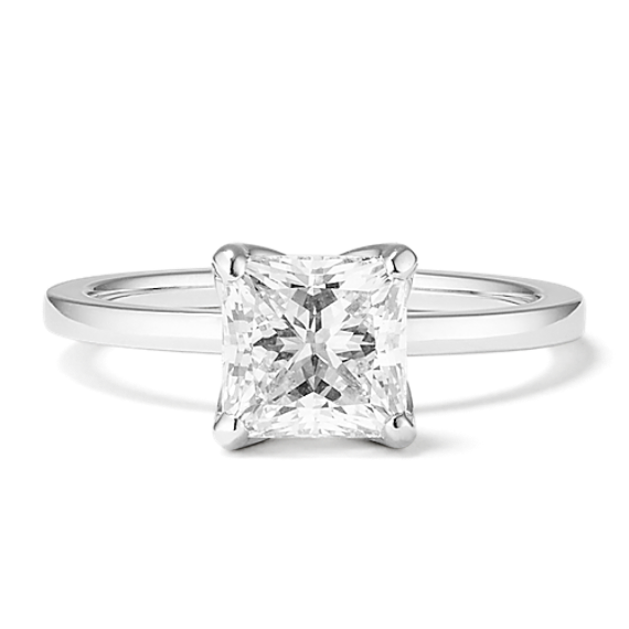 2 ct Lab-Grown Diamond Tulip Engagement Ring