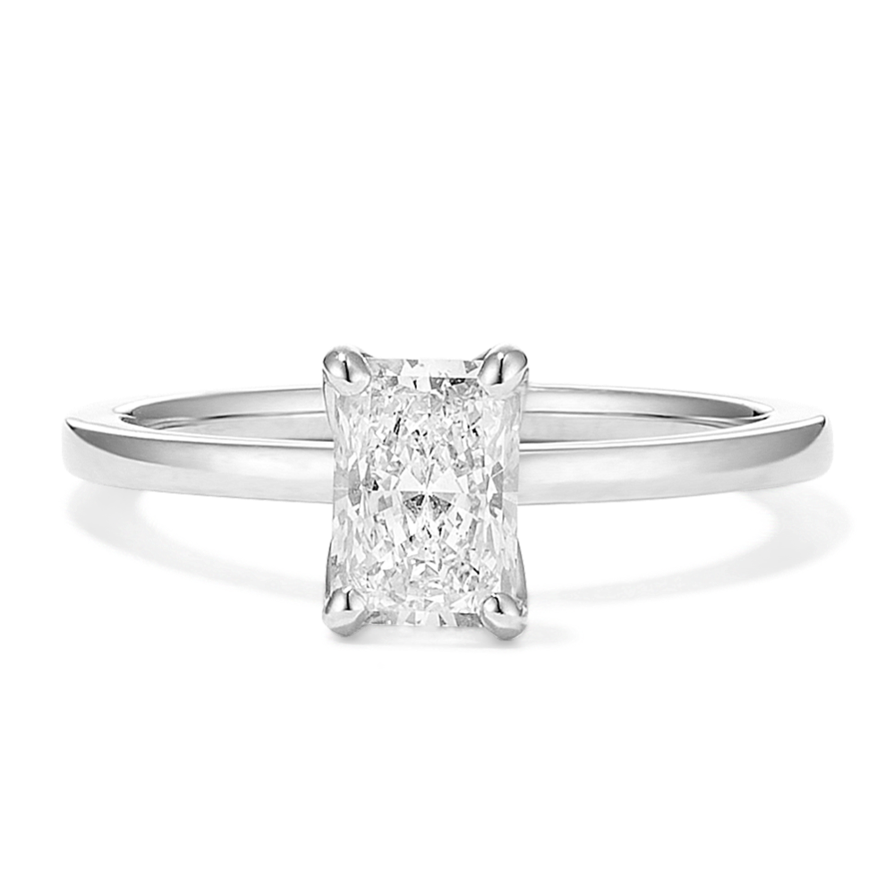 1 ct Lab-Grown Diamond Tulip Engagement Ring