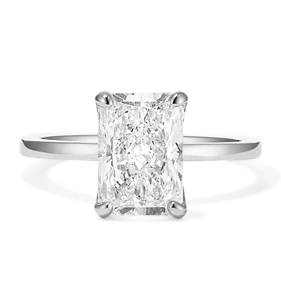 3 ct Lab-Grown Diamond Tulip Engagement Ring