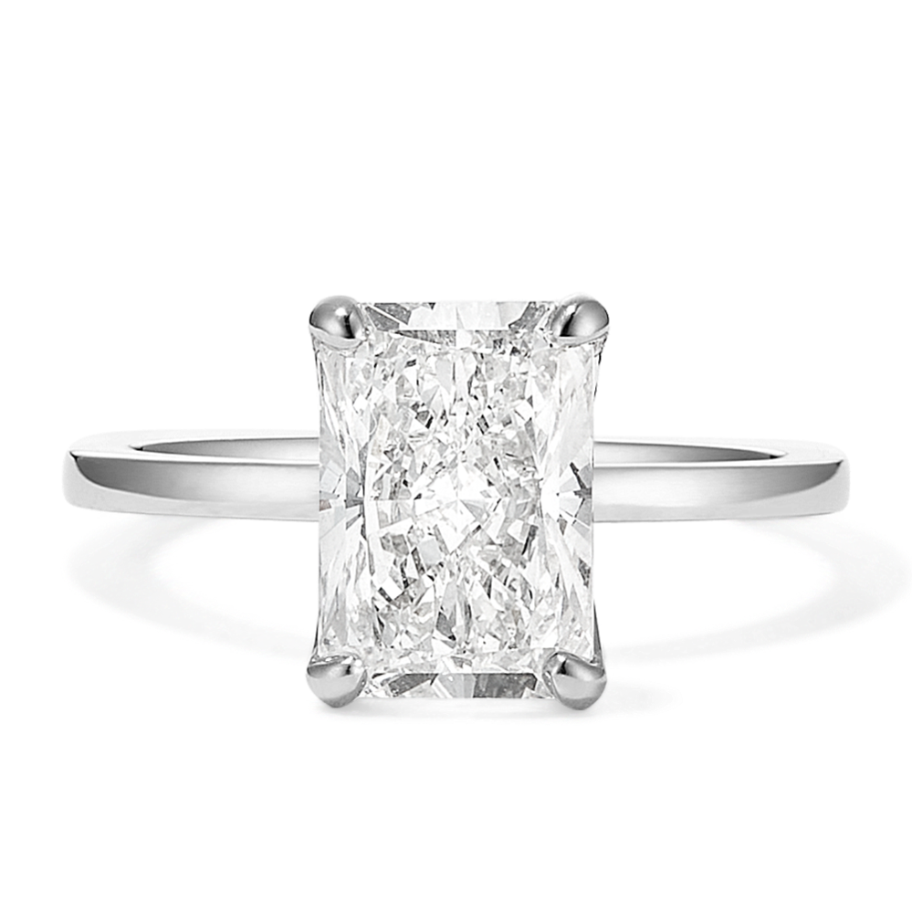 3 ct Lab-Grown Diamond Tulip Engagement Ring