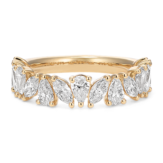 Cascading 2 tcw Lab-Grown Diamond Band