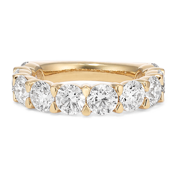 Round 4 tcw Lab-Grown Diamond Band