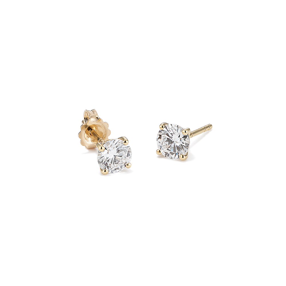 1 tcw Lab-Grown Diamond Studs