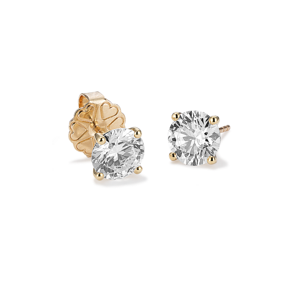 4 tcw Lab-Grown Diamond Studs