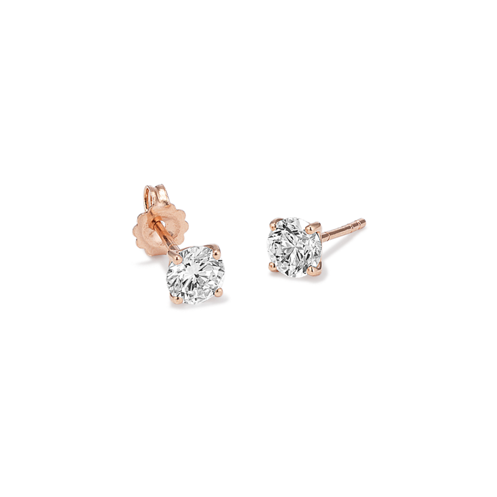 1 tcw Lab-Grown Diamond Studs