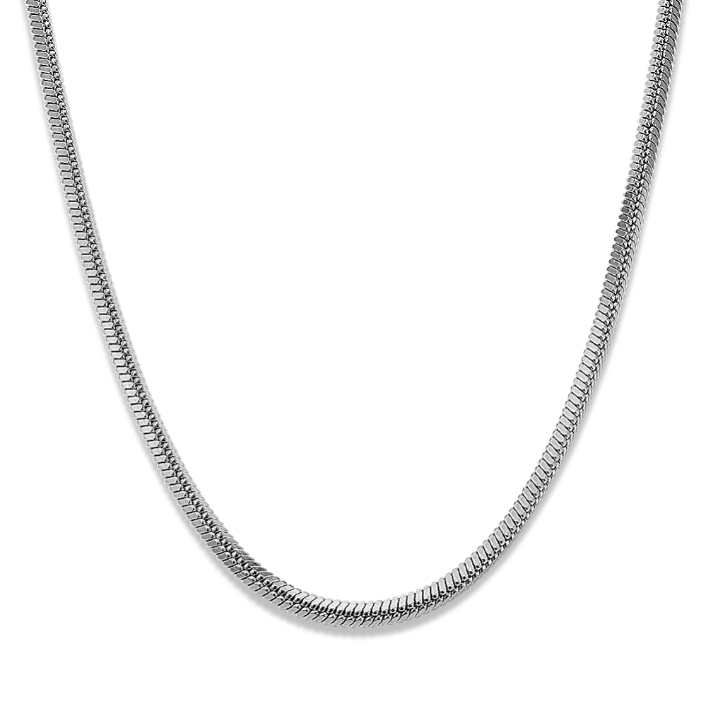 22'' Stainless Steel Snake Chain (3mm)
