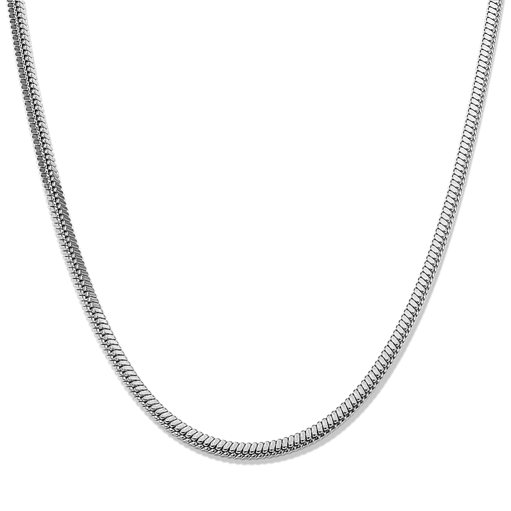 24'' Stainless Steel Snake Chain (3mm)