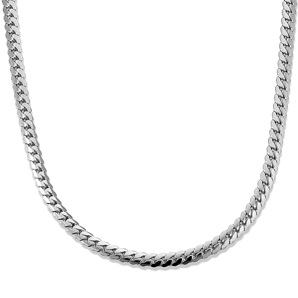 24'' Stainless Steel Miami Cuban Chain (3.8mm)