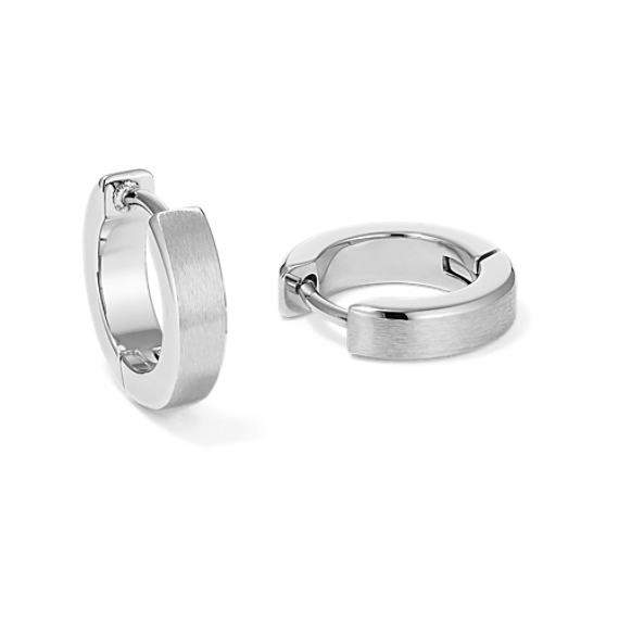 Stainless Steel Huggie Hoops