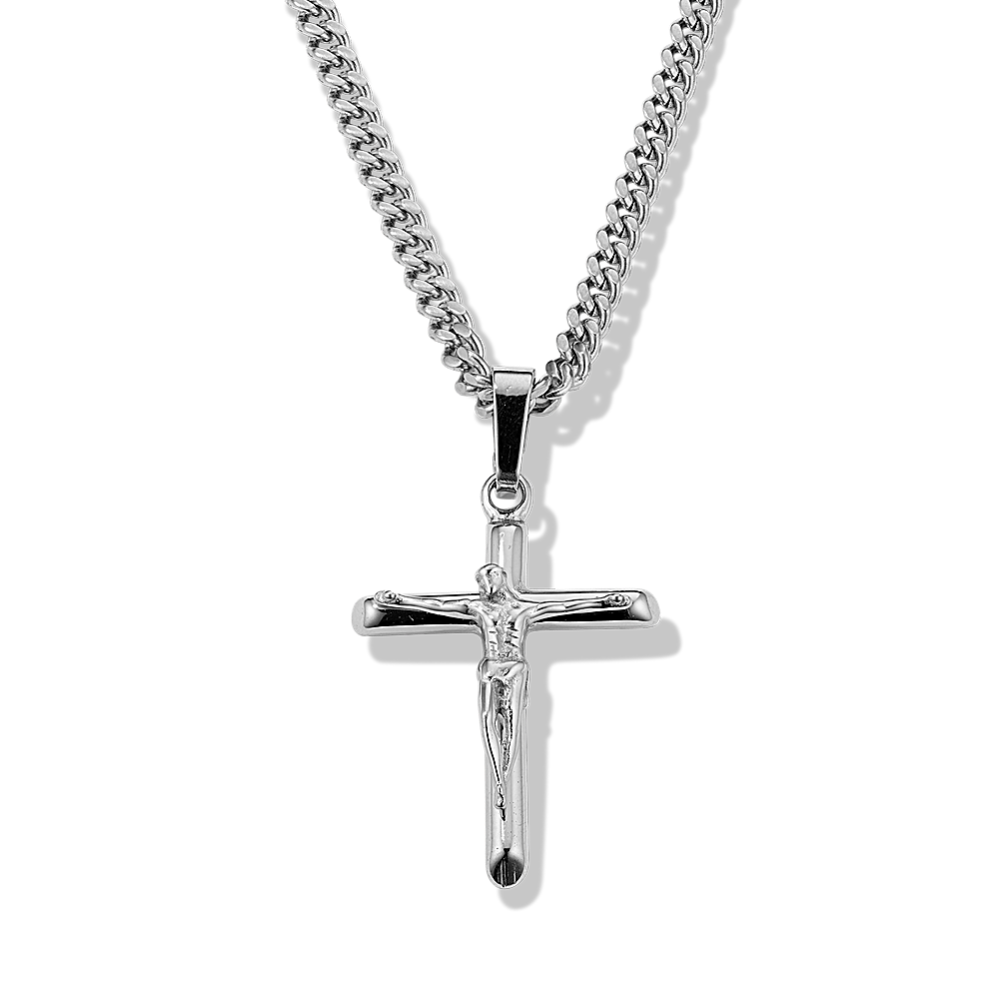 Stainless Steel Crucifix Pendant