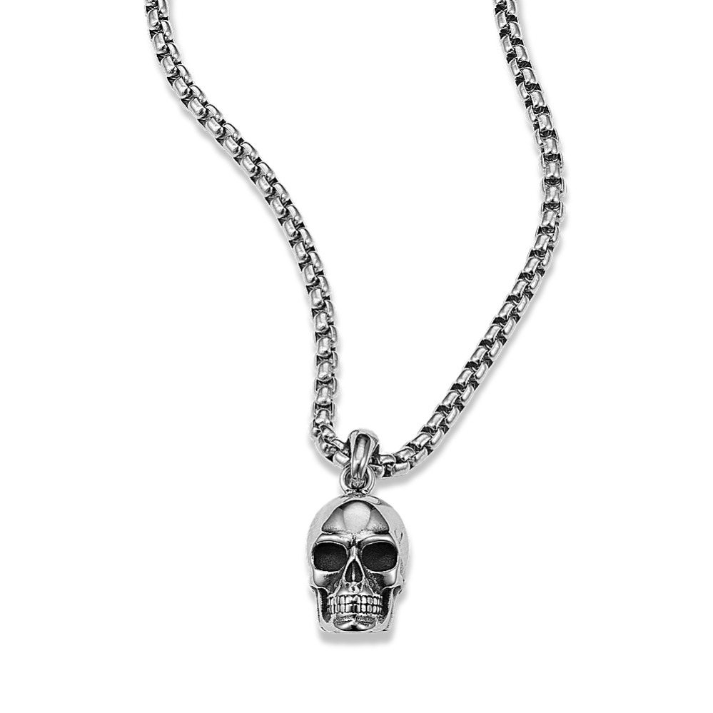 Stainless Steel Skull Pendant