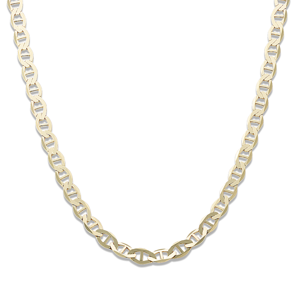 20'' 14K Yellow Gold Mariner Chain (4.5mm)