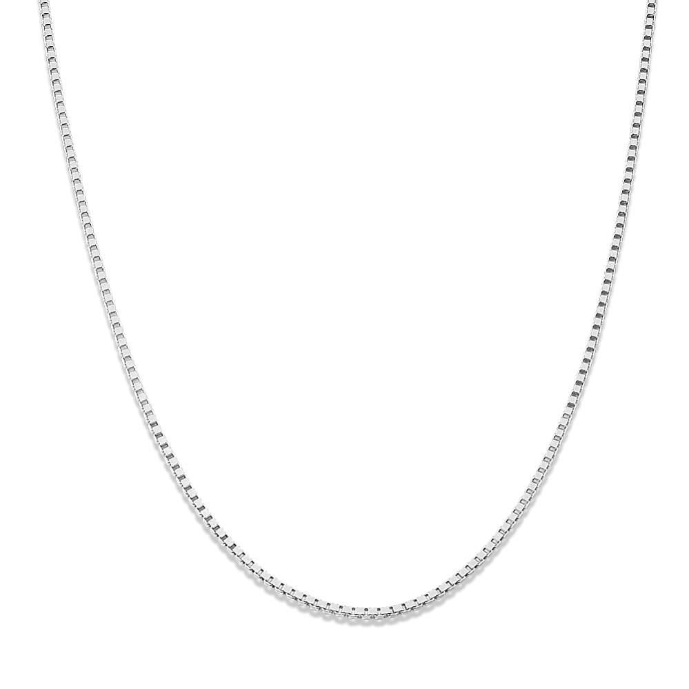 18'' 14K Gold Adjustable Box Chain (1mm)