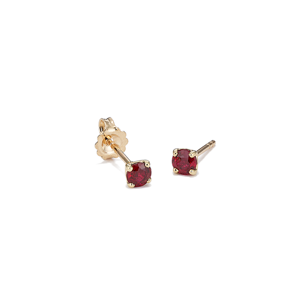 4mm Ruby Studs
