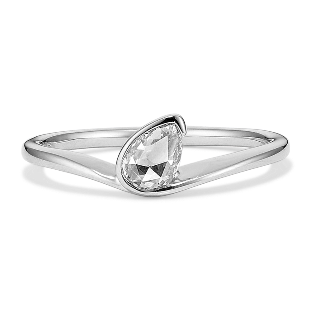 Darby Rose-Cut Lab-Grown Diamond Promise Ring