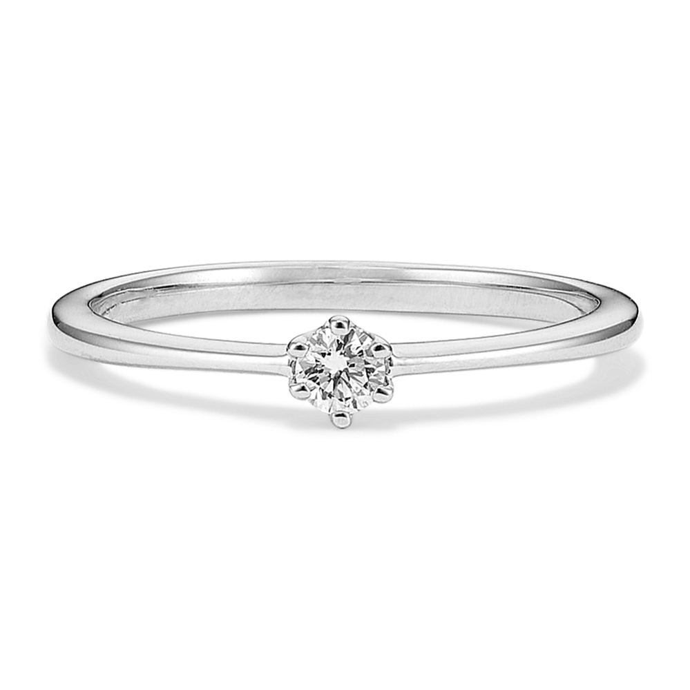 Round Lab-Grown Diamond Promise Ring